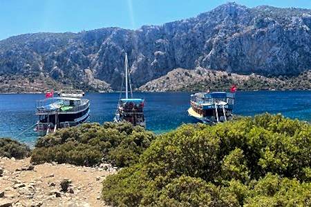 Datça Hisarönü Tekne Turu